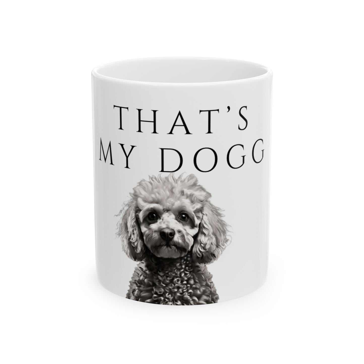 Poodle,Ceramic Mug, (11oz) 0$ S&H