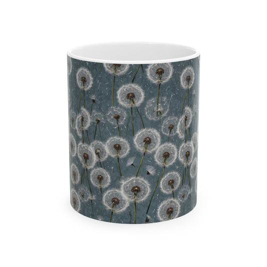 Dandelion, Ceramic Mug, (11oz) 0$ S&H