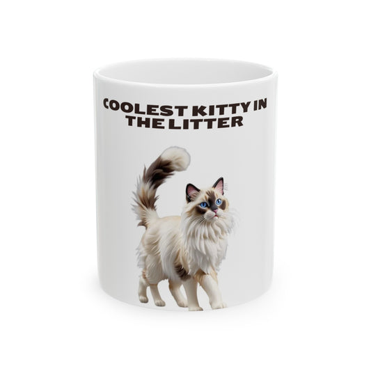 Ragdoll house cat, Ceramic Mug, (11oz) 0$ S&H