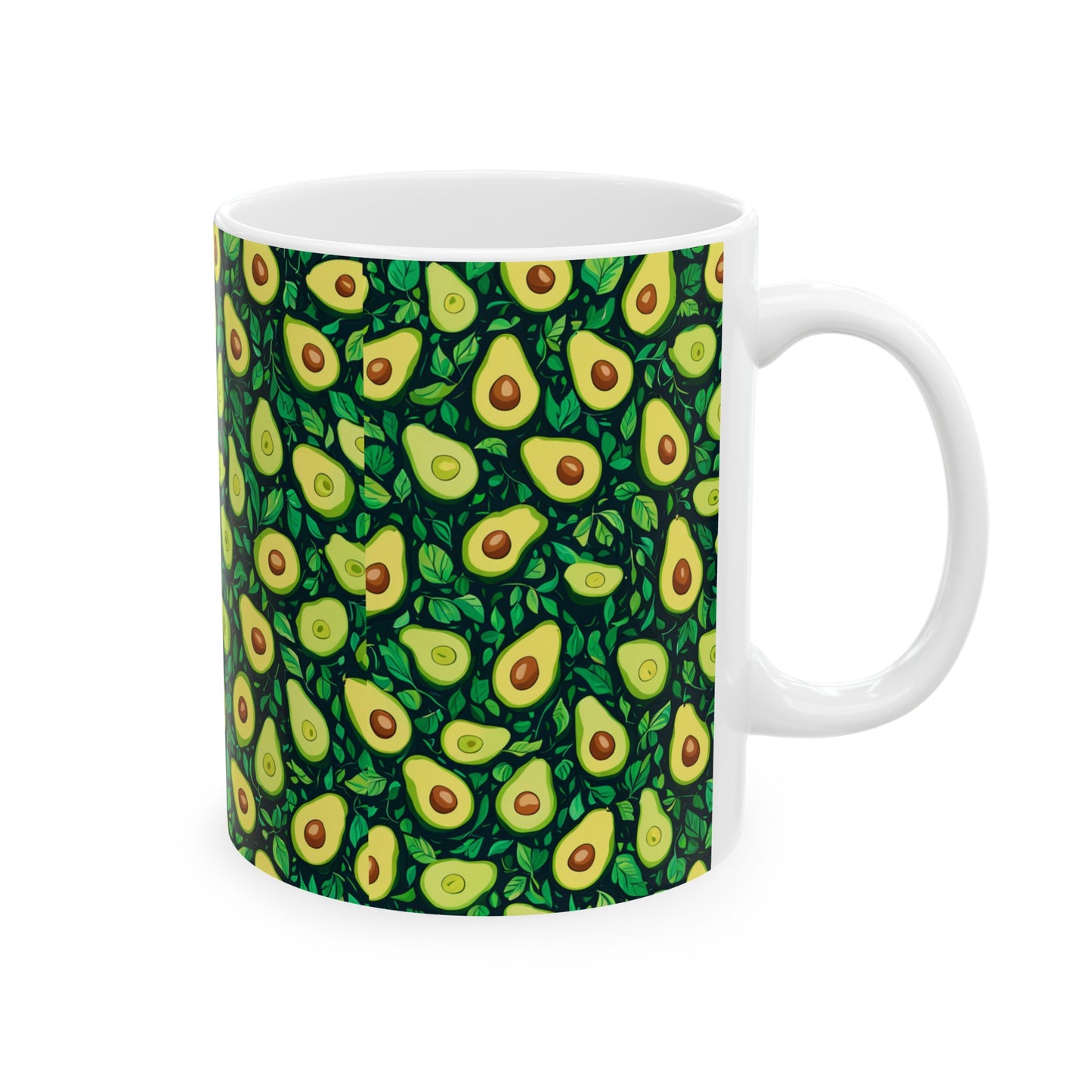 Avocado, Ceramic Mug, (11oz) 0$ S&H