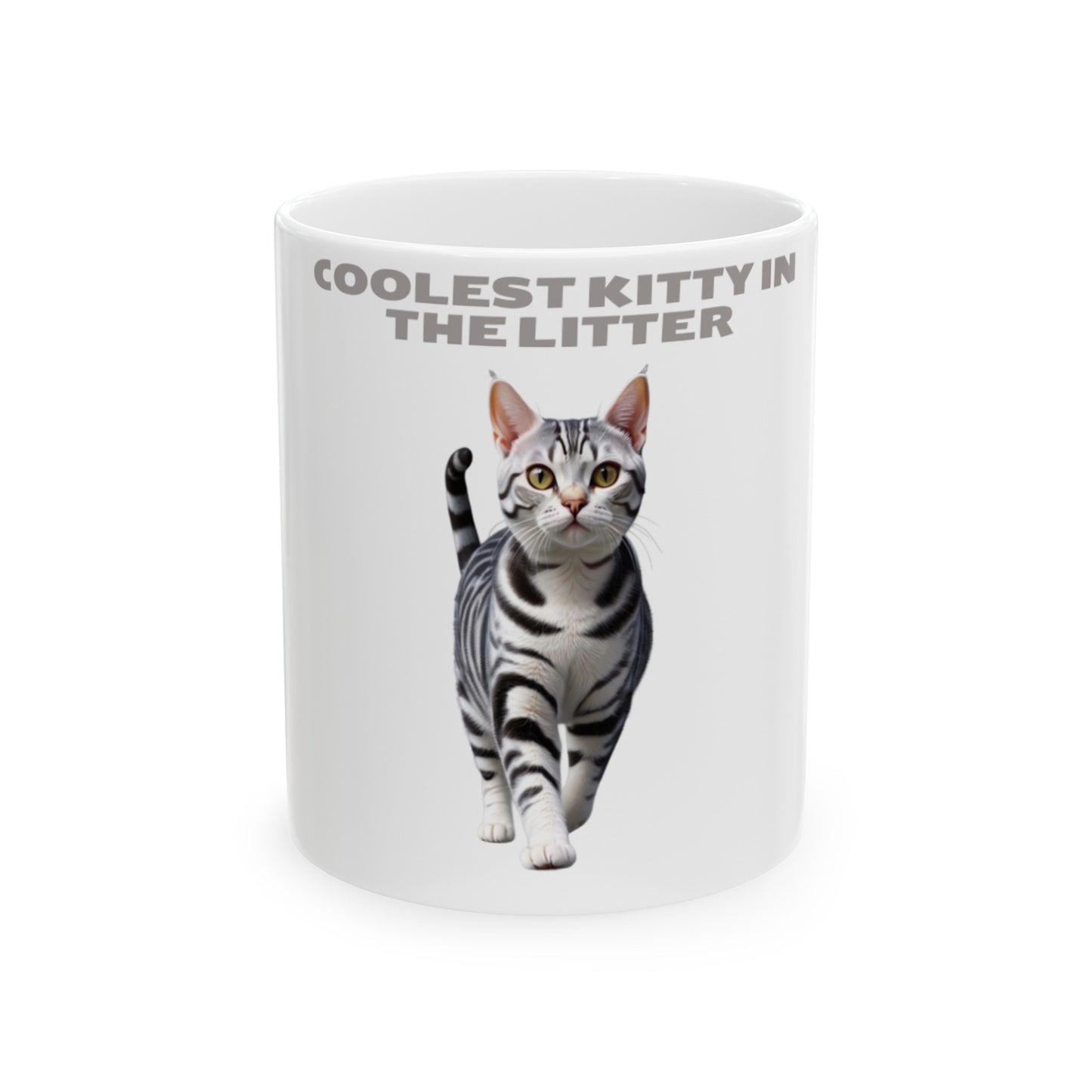 American Shorthair, Ceramic Mug, (11oz) 0$ S&H