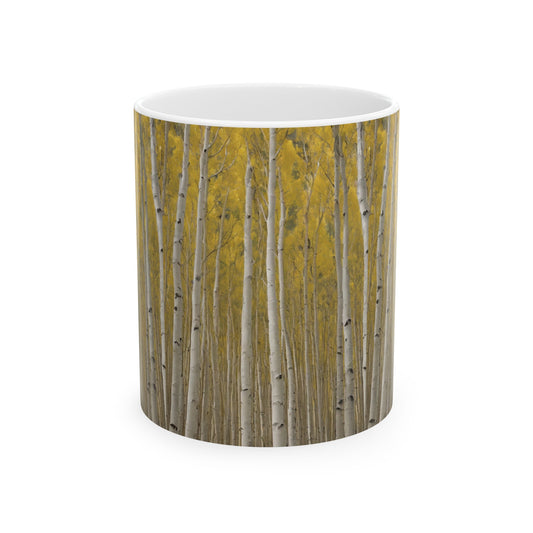 Aspen, Ceramic Mug, (11oz) 0$ S&H