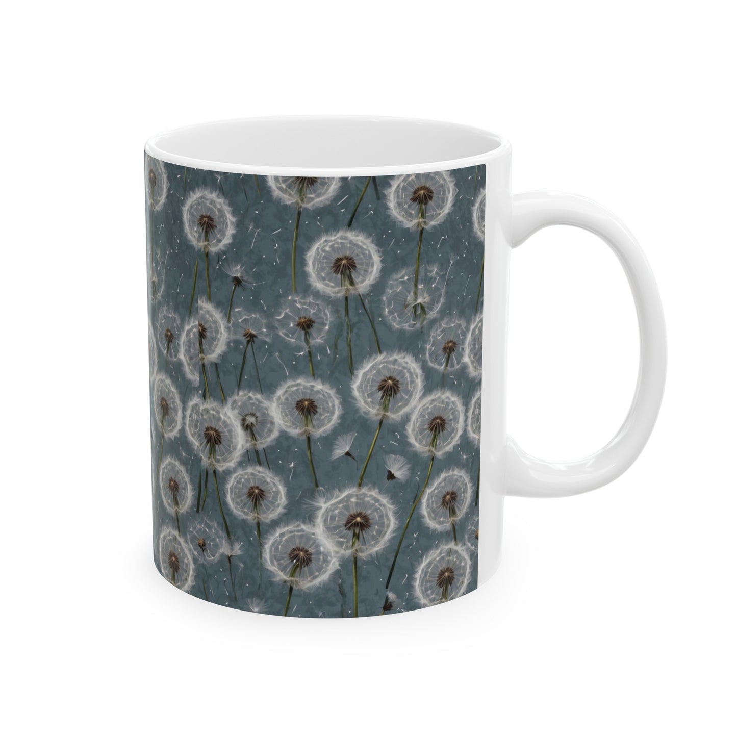 Dandelion, Ceramic Mug, (11oz) 0$ S&H