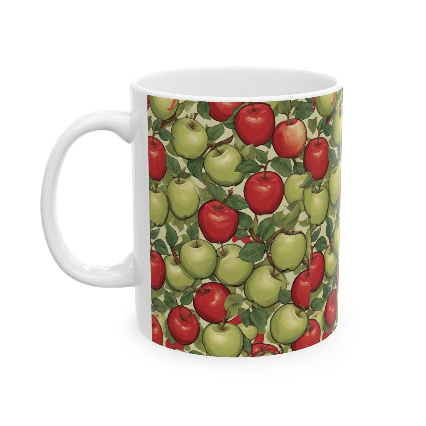 Apples, Ceramic Mug, (11oz) 0$ S&H