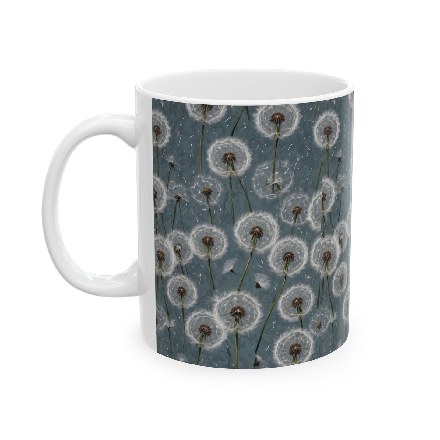 Dandelion, Ceramic Mug, (11oz) 0$ S&H