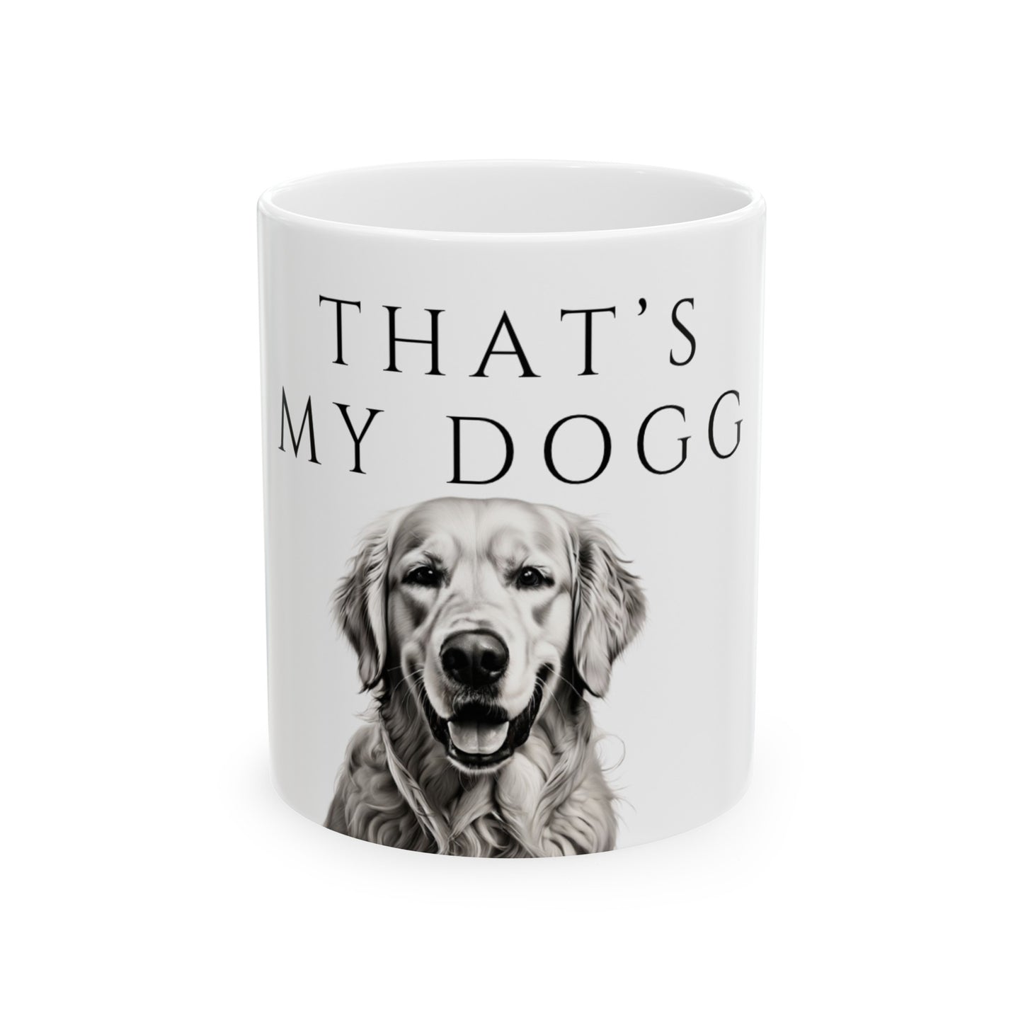 Golden Retriever, Ceramic Mug, (11oz) 0$ S&H