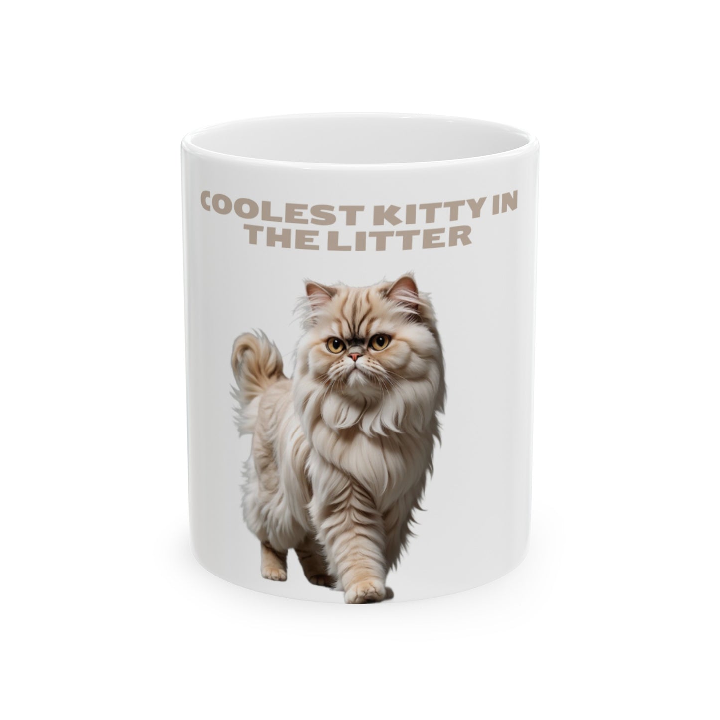 Persian cat, Ceramic Mug, (11oz) 0$ S&H