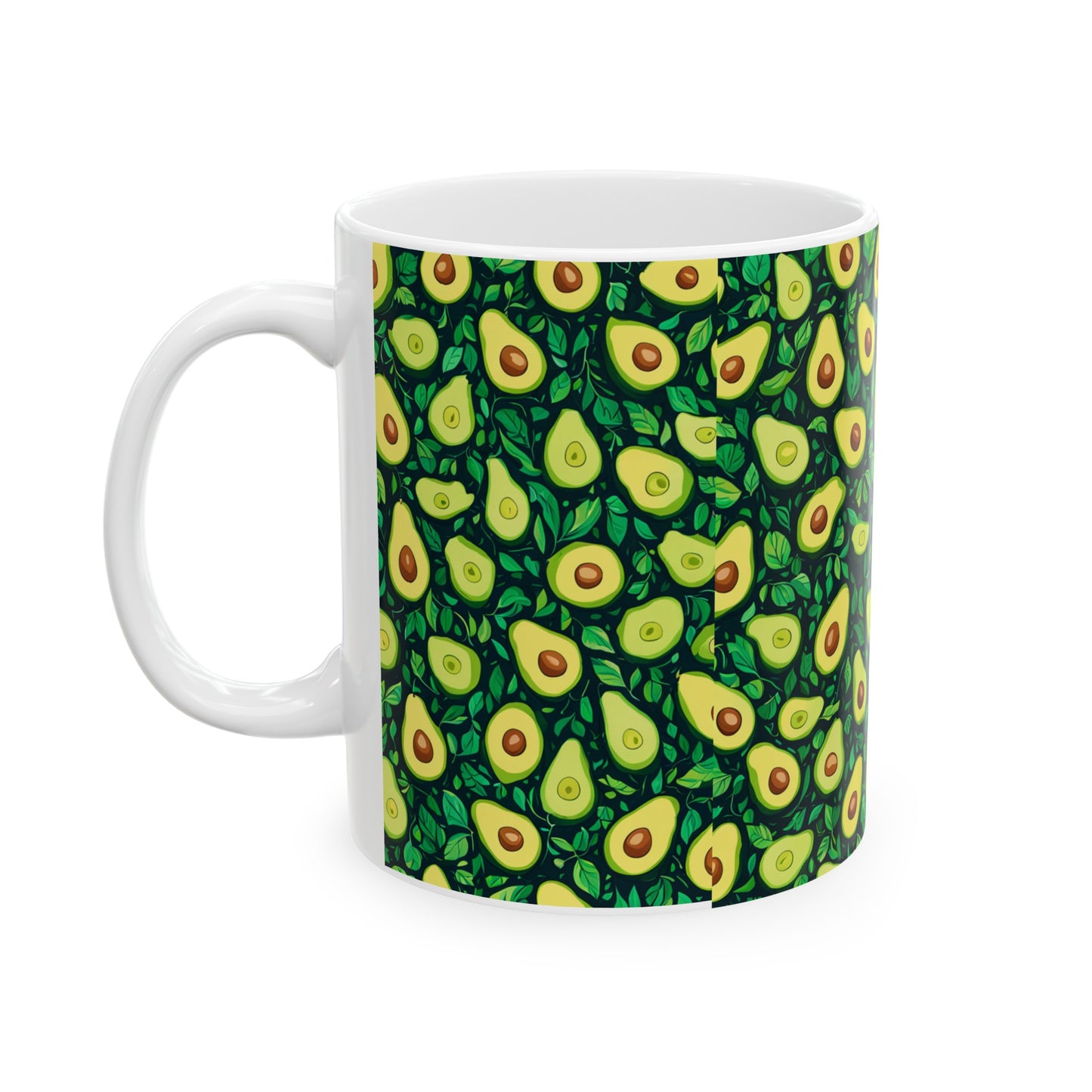 Avocado, Ceramic Mug, (11oz) 0$ S&H