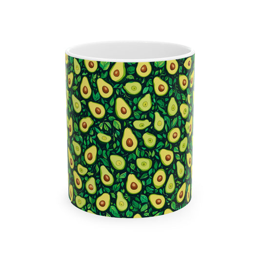 Avocado, Ceramic Mug, (11oz) 0$ S&H